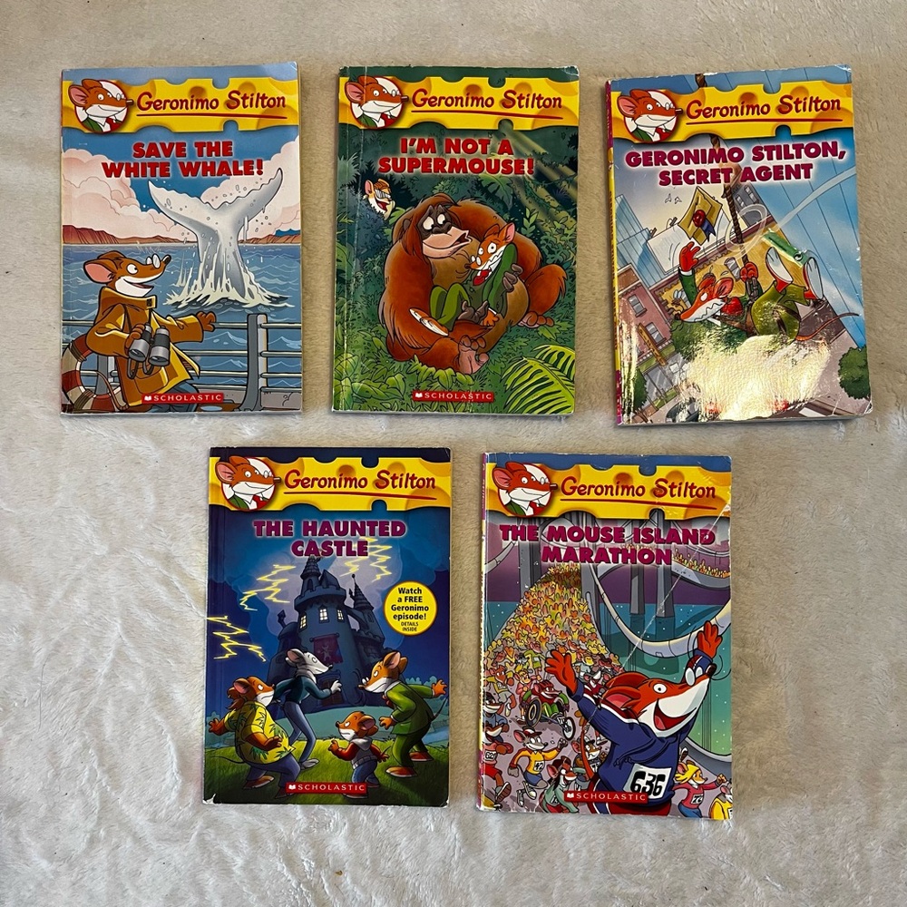 Geronimo Stilton Book Lot
